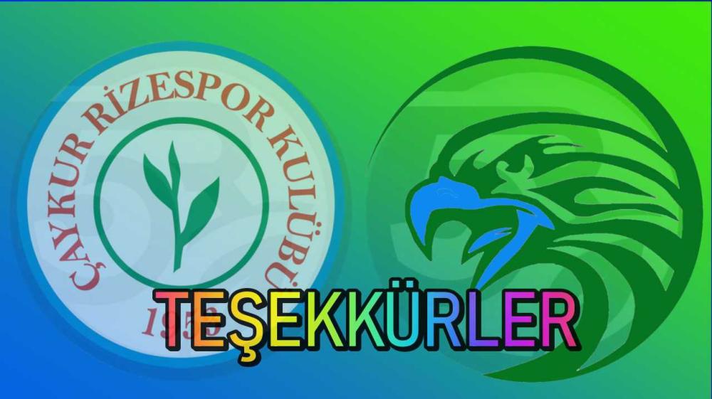 ÇAYKUR RİZESPOR\'DAN VEDASI GELEN FUTBOLCULARA TEŞEKKÜR