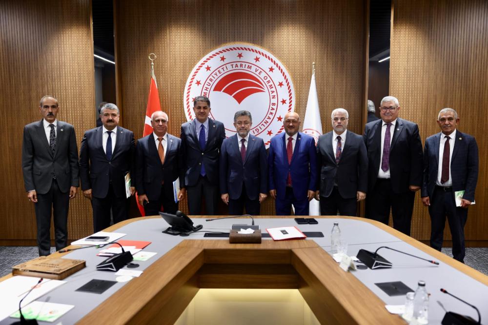 ADIYAMAN TARIMININ SORUNLARI BAKAN YUMAKLI’YA İLETİLDİ