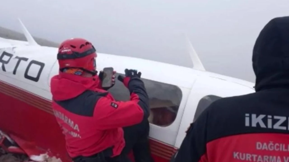 RİZE\'DE DÜŞEN UÇAĞIN ENKAZINA ULAŞILDI