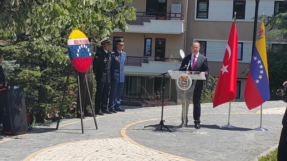 VENEZUELA MİLLİ GÜNÜ ANKARA\'DA KUTLANDI