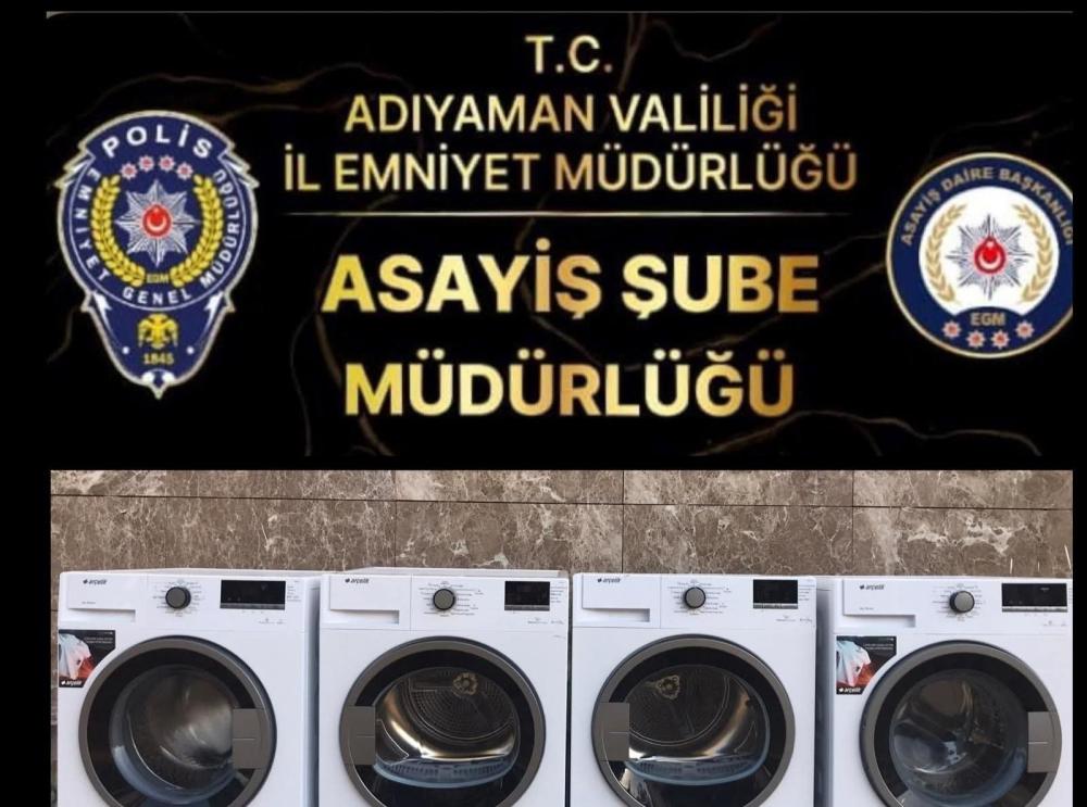 ADIYAMAN EMNİYET MÜDÜRLÜĞÜ KAMU MALINI ÇALAN HIRSIZLARA GÖZ AÇTIRMADI!