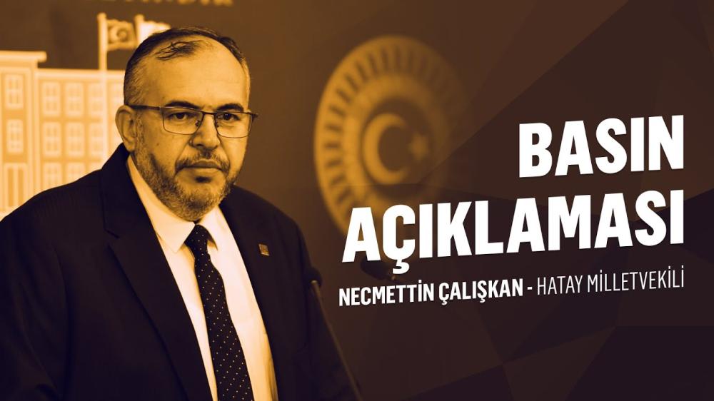 MİLLETVEKİLİ ÇALIŞKAN: YERİNDE DÖNÜŞÜM SÜRESİ UZATILMALI, DESTEKLER GÜNCELLENMELİ