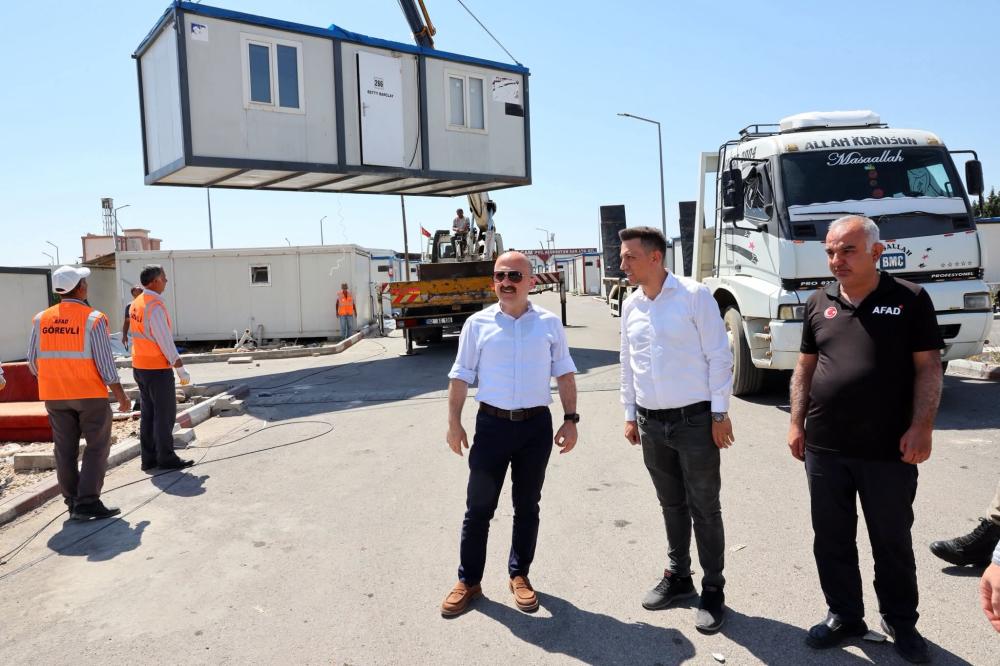 K-14 KONTEYNER KENTTE SÖKÜM ÇALIŞMALARI BAŞLADI