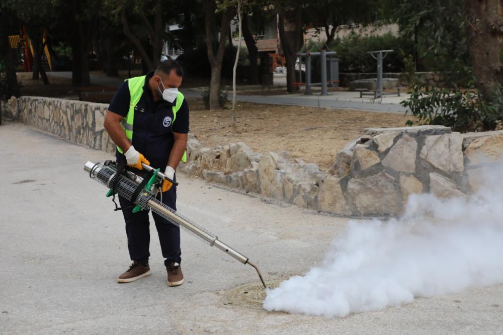 HBB, DEFNE’DE HAŞEREYLE MÜCADELE EDİYOR