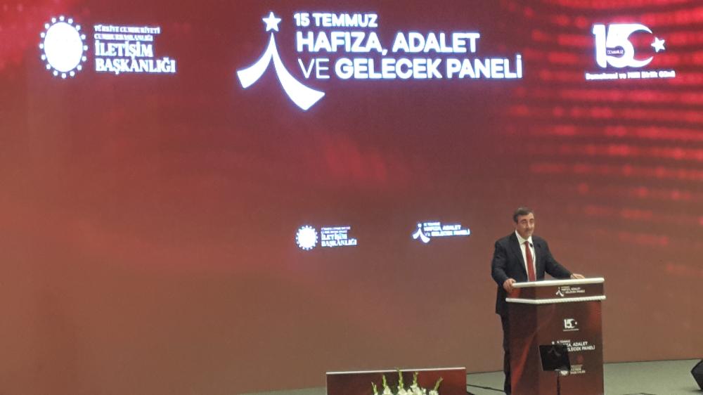 15 TEMMUZ HAFIZA ADALET VE GELECEK PANELİ ANKARA'DA GERÇEKLEŞTİ