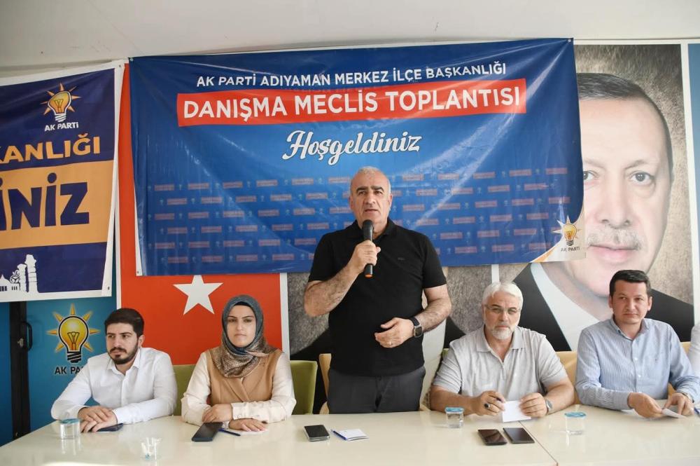 AK PARTİ ADIYAMAN’DA DANIŞMA MECLİSİ TOPLANTISI GERÇEKLEŞTİRİLDİ