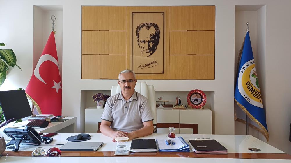 İZMİR ORMAN BÖLGE MÜDÜRÜ MAHMUT YILMAZ; \