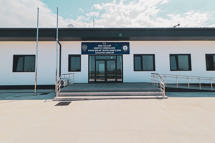 PAZAR’DA MODERN TRAFİK DENETLEME BİNASI HİZMETE HAZIR