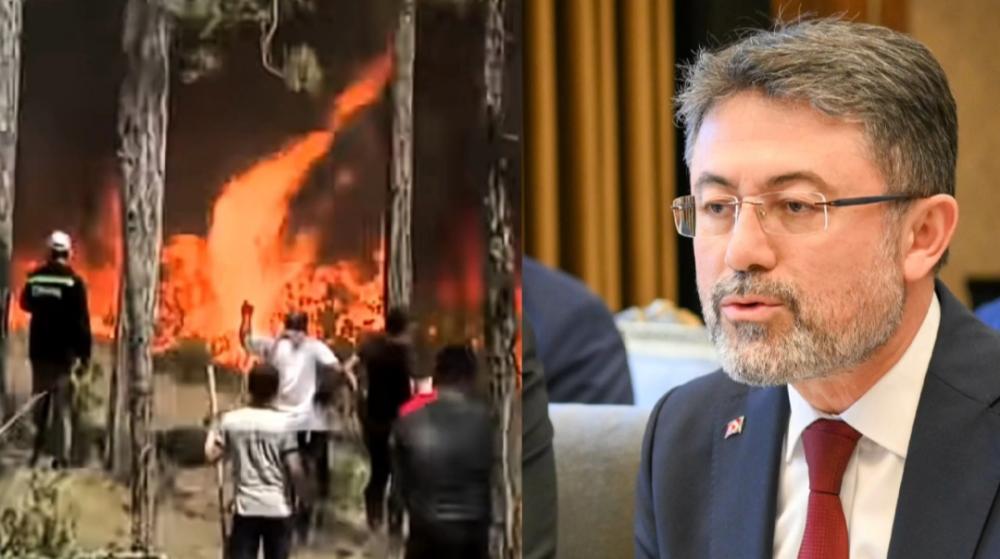 BAKAN YUMAKLI: “SON 24 SAATTE ÇIKAN 55 YANGININ TAMAMI KONTROL ALTINA ALINDI”