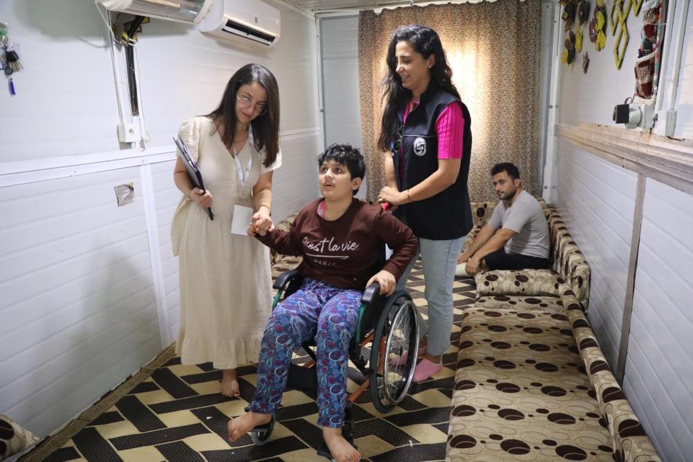 ENGELLİ BİREYLERİN YÜZÜ HBB İLE GÜLÜYOR