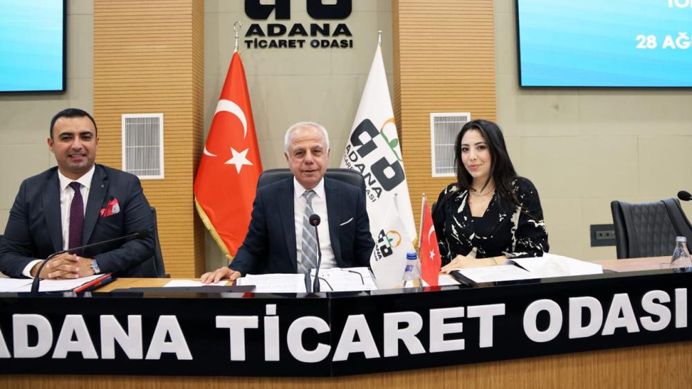 Adana Ticaret Odası Ağustos Ayı Meclis Toplantısı yapıldı
