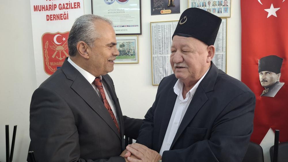 İLÇE MÜFTÜSÜ MEHMET SÜSÜN’DEN 19 EYLÜL GAZİLER GÜNÜ, DOLAYISIYLA GAZİLERE ZİYARET: