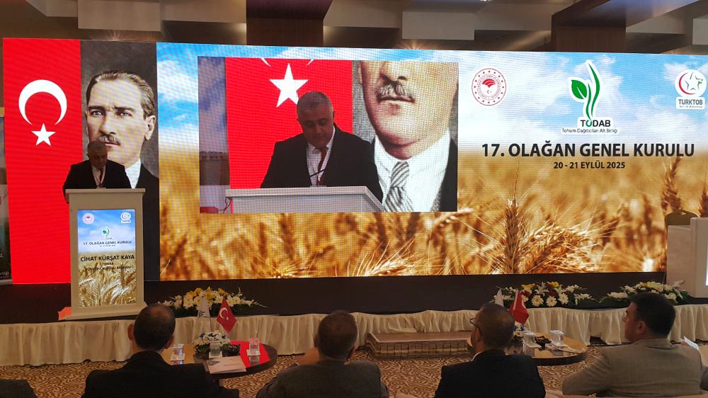 TOHUM DAĞITICILARI ALT BİRLİĞİ GENEL KURULU YAPILIYOR 