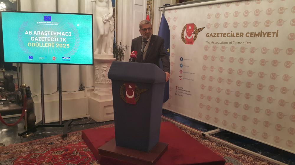 AB ARAŞTIRMACI GAZETECİLİK ÖDÜLLERİ ANKARA\'DA SAHİPLERİNİ BULDU