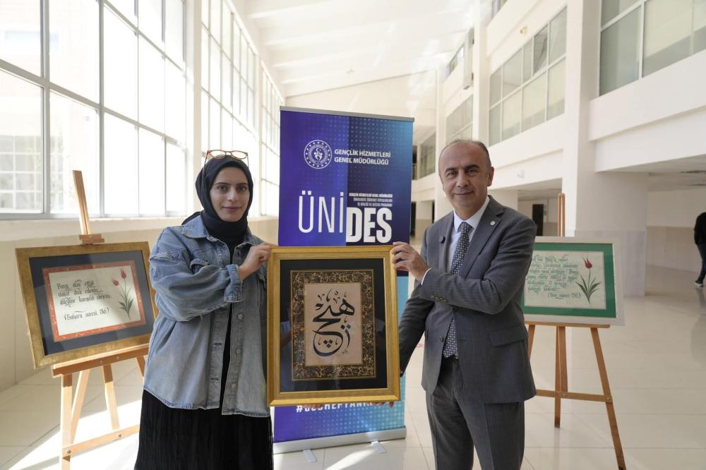 ADIYAMAN ÜNİVERSİTESİNDE KADİM SANATLAR SERGİSİ