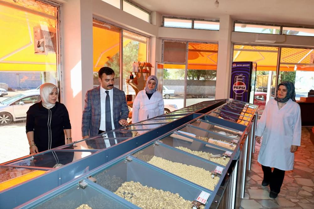 Kaymakam Soysal’dan Badem Eli Kadın Kooperatifi’ne Ziyaret