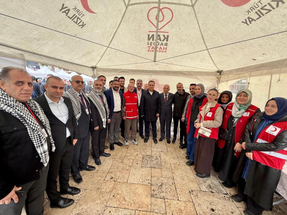 KAYMAKAM NAİF YAVUZ, “GAZZE İÇİN YARDIM KERMESİ”NE KATILDI