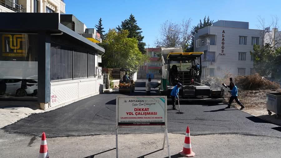 ADIYAMAN BELEDİYESİ ALT VE ÜSTYAPI ÇALIŞMALARINI EŞ ZAMANLI SÜRDÜRÜYOR