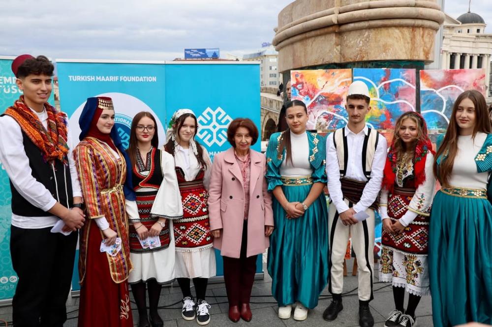 MAARİF OKULLARI\'NDAN ÜSKÜP’TE “16 KASIM DÜNYA HOŞGÖRÜ GÜNÜ” ETKİNLİĞİ