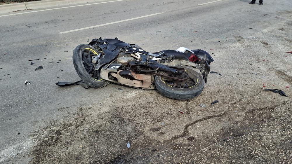 BEYPAZARI İLÇESİNDE TRAFİK KAZASI: 1 YARALI