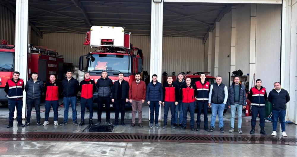 Gelibolu Sağlık Müdürlüğünden İtfaiyecilere sağlık okuryazarlığı eğitimi