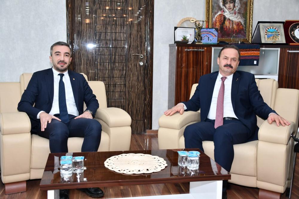 ANAHTAR PARTİ GENEL BAŞKANI YAVUZ AĞIRALİOĞLU’NDAN ATSO’YA ZİYARET