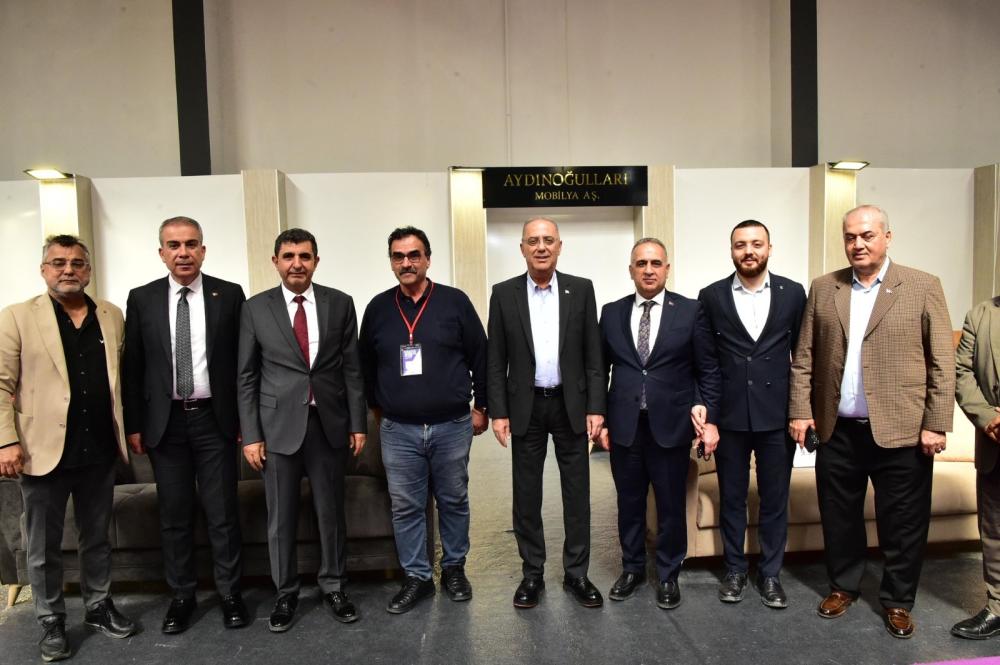 BAŞKAN YAPAR, 5. HATAY MOBİLYA FUARI’NA KATILDI