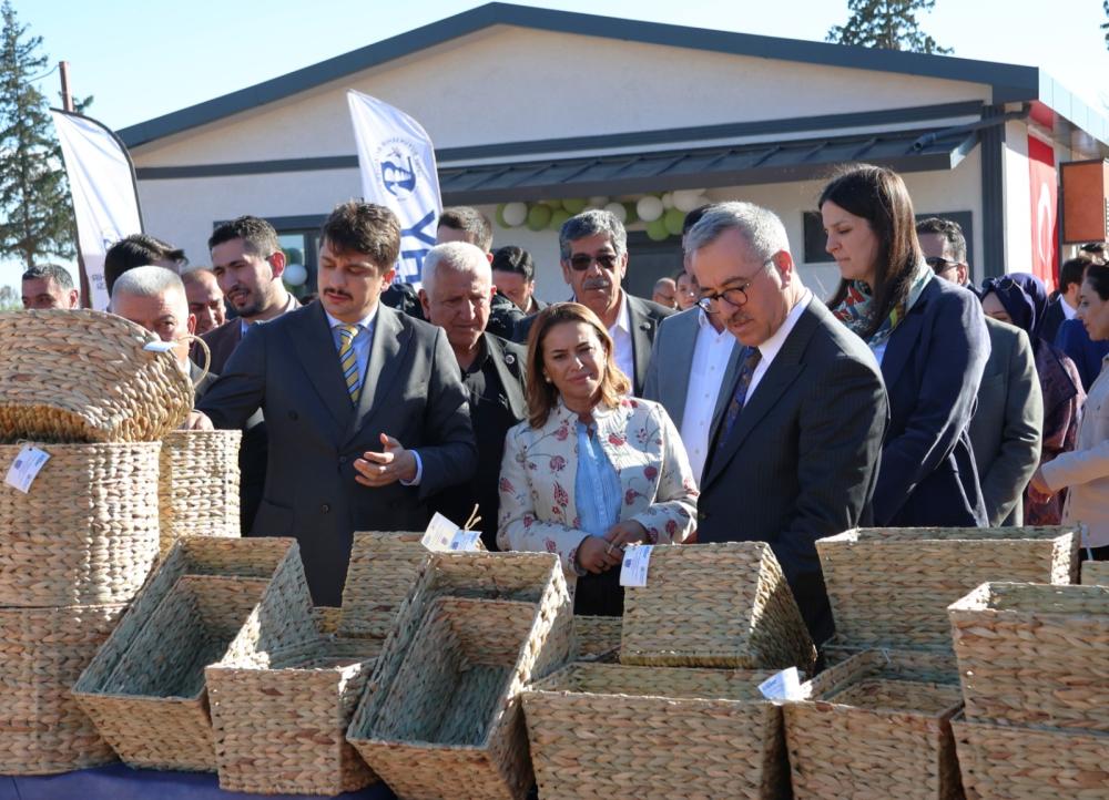 SU SÜMBÜLLERİ İŞLEME MERKEZİ TÖRENLE AÇILDI