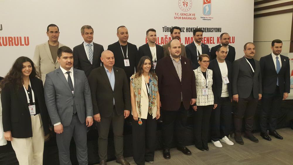 TÜRKİYE BUZ HOKEYİ FEDERASYONU GENEL KURULU HALİT ALBAYRAK'I YENİDEN BAŞKAN SEÇTİ.
