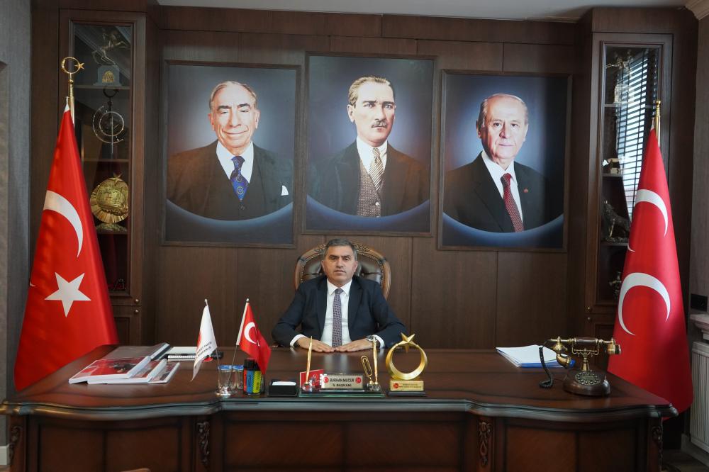 MHP SAMSUN İL BAŞKANI BURHAN MUCUR’DAN 19 MAYIS MESAJI