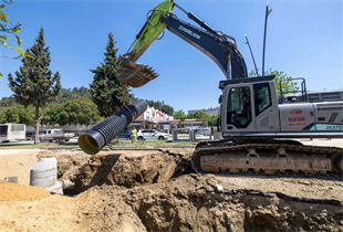 Tire’de altyapı yenileniyor, caddeler modernleşiyor