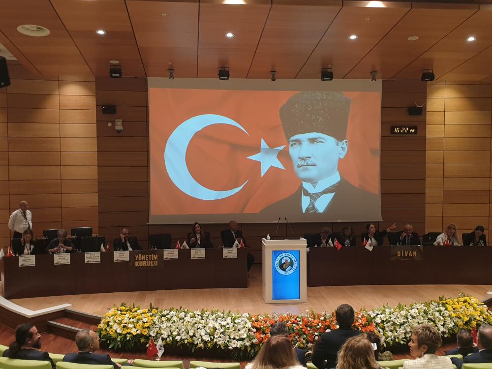 TÜRKİYE NOTERLER  BİRLİĞİ GENEL KURULU ANKARA\'DA BAŞLADI
