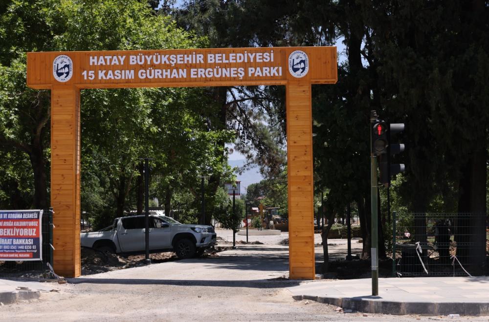 HBB’DEN 15 KASIM GÜRHAN ERGÜNEŞ PARKI’NA KAPSAMLI YENİLEME