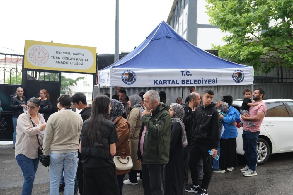 Kartal Belediyesi’nden LGS Öğrencilerine Moral Desteği