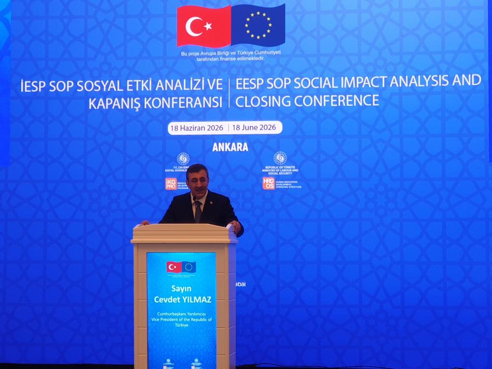 IESP SOP SOSYAL ETKİ ANALİZİ VE KAPANIŞ KONFERANSI ANKARA'DA YAPILDI