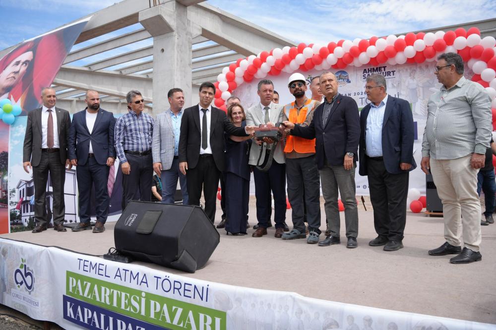 Çorlu’ya Bir Kapalı Pazar Yeri Daha