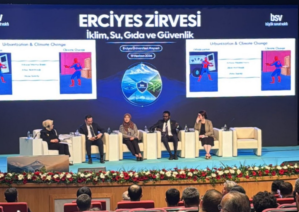 ERCİYES ZİRVESİ-1’DEN İKLİM, SU VE GIDA GÜVENLİĞİNDE ORTAK EYLEM ÇAĞRISI