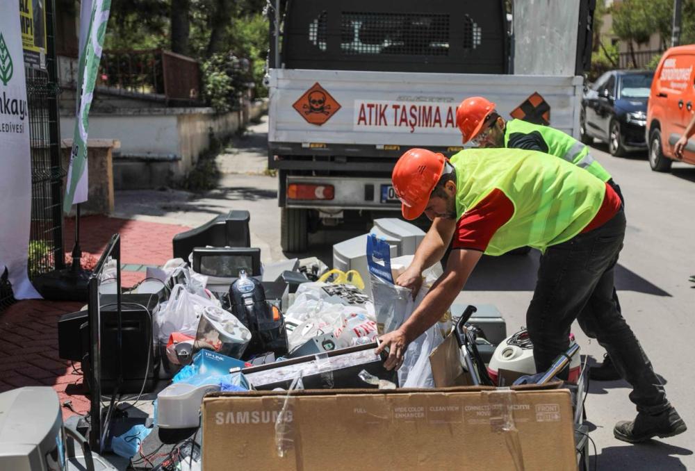 50 TON E-ATIK GERİ DÖNÜŞÜME KAZANDIRILDI