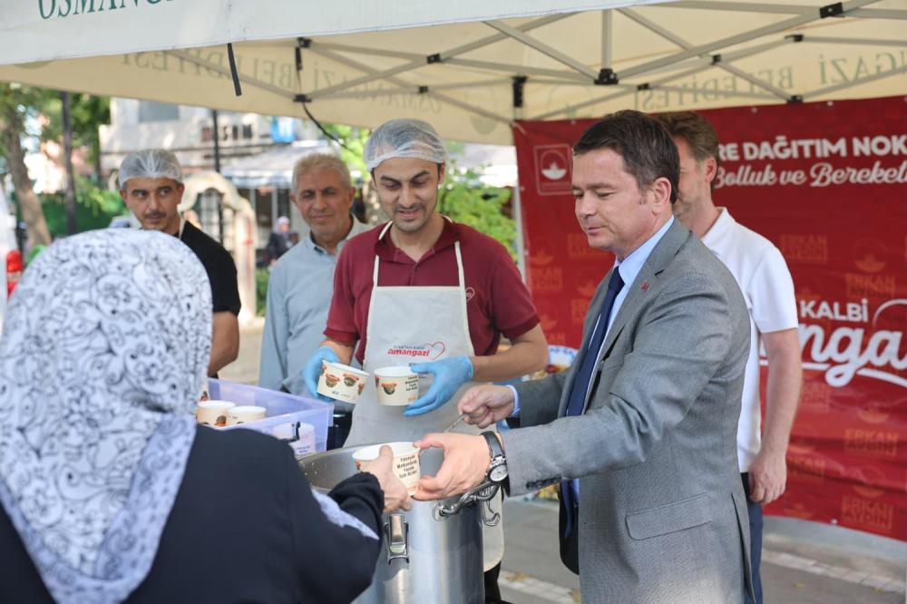 OSMANGAZİ’DE MUHARREM AYININ BEREKETİ YAŞANDI