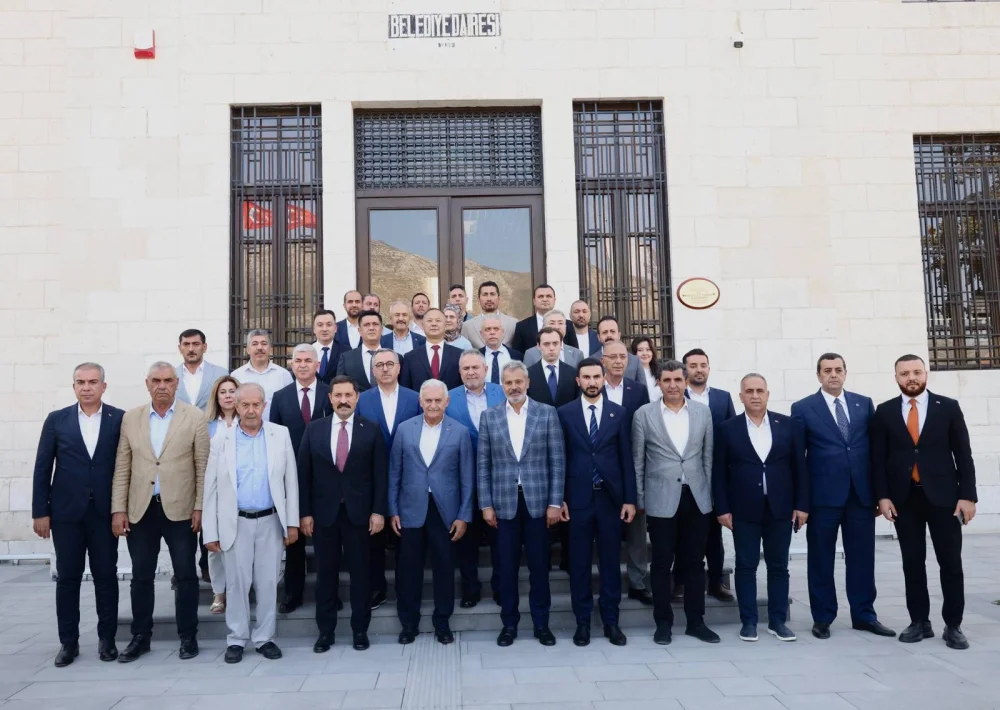 BİNALİ YILDIRIM’DAN BAŞKAN ÖNTÜRK’E ZİYARET