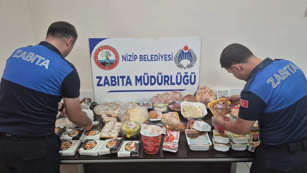 “NİZİP’TE TARİHİ GEÇMİŞ ÜRÜNLERE GEÇİT YOK: CEZALAR KESİLDİ, ÜRÜNLER TOPLANDI”