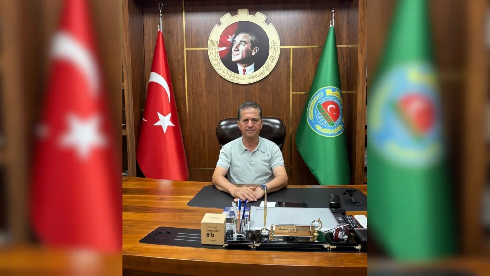 Yüreğir Ziraat Odası Başkanı Mehmet Akın Doğan: "Toprak çiftçinin en büyük sermayesidir"