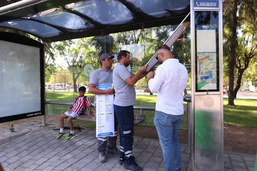 Antalya'da engelli dostu durak sayısı artıyor