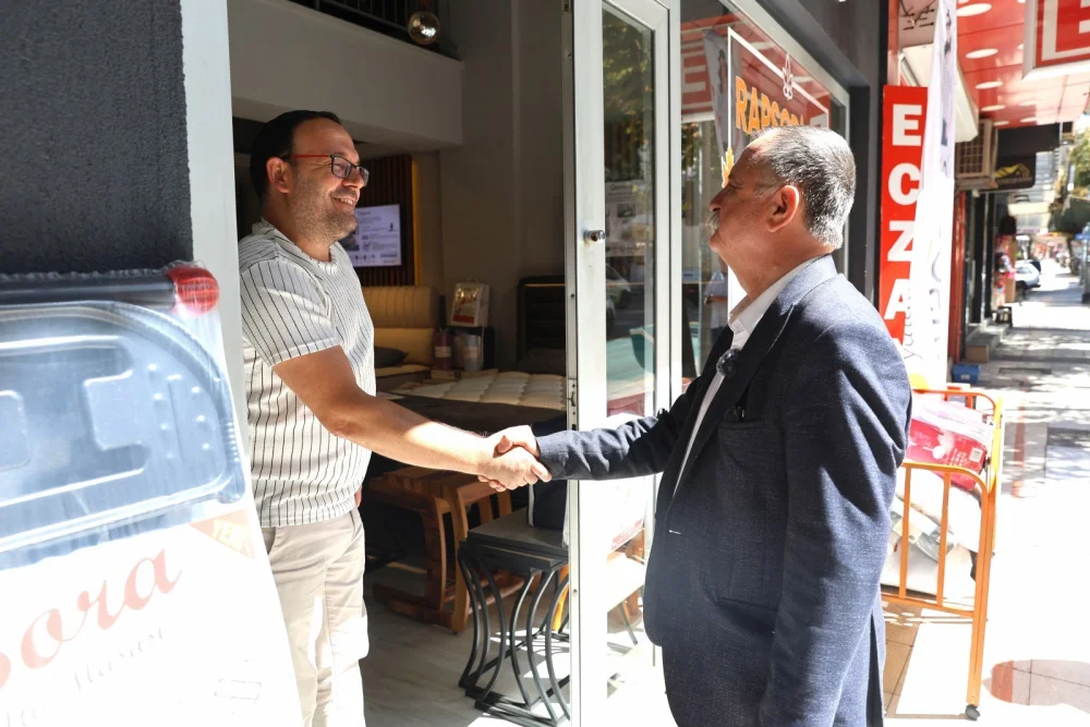 YUNUSEMRE BELEDİYE BAŞKANI BALABAN YARIN ESNAFLA BULUŞACAK