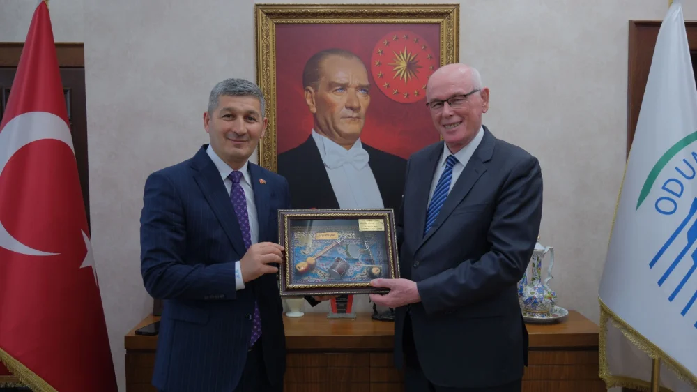 AZERBAYCAN’DAN ODUNPAZARI BELEDİYESİ’NE DOSTLUK ZİYARETİ