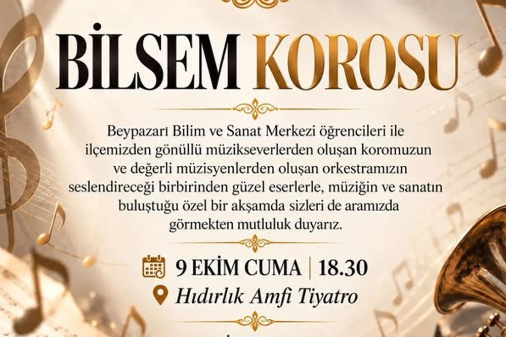Bilim ve Sanat merkezinden konser