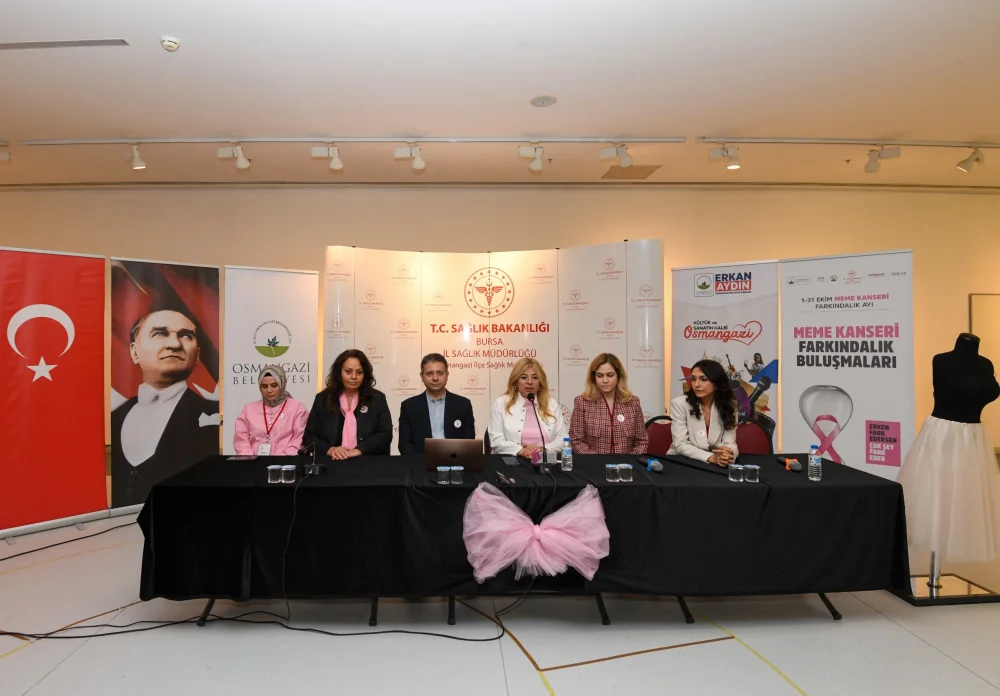 OSMANGAZİ’DE MEME KANSERİNE KARŞI BİLİNÇLİ ADIMLAR