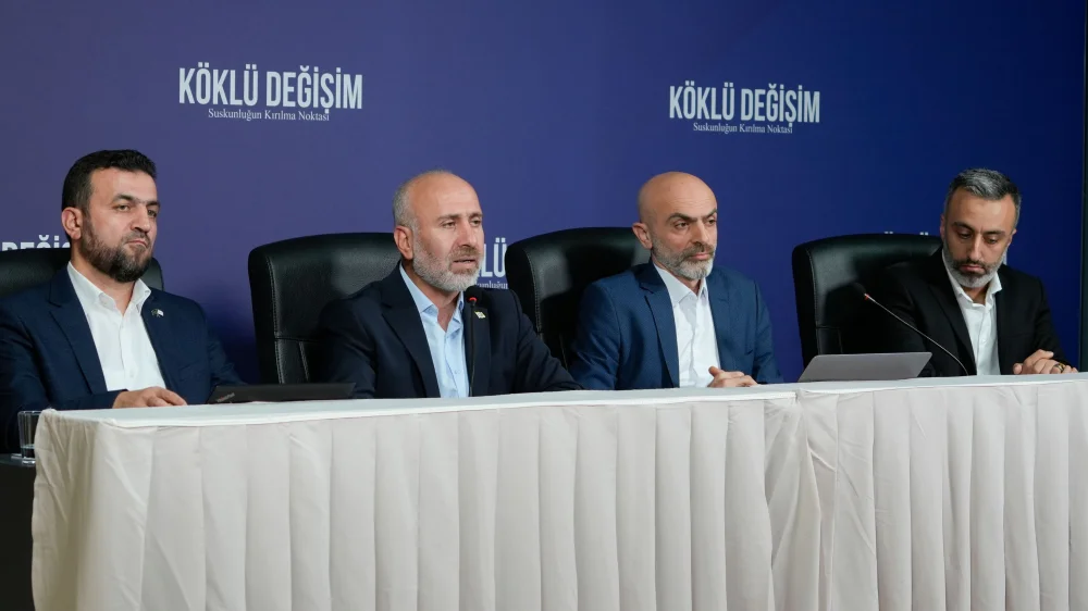 Köklü Değişim’den “Toplum Bir Yardım Eli Bekliyor” Başlıklı Basın Toplantısı