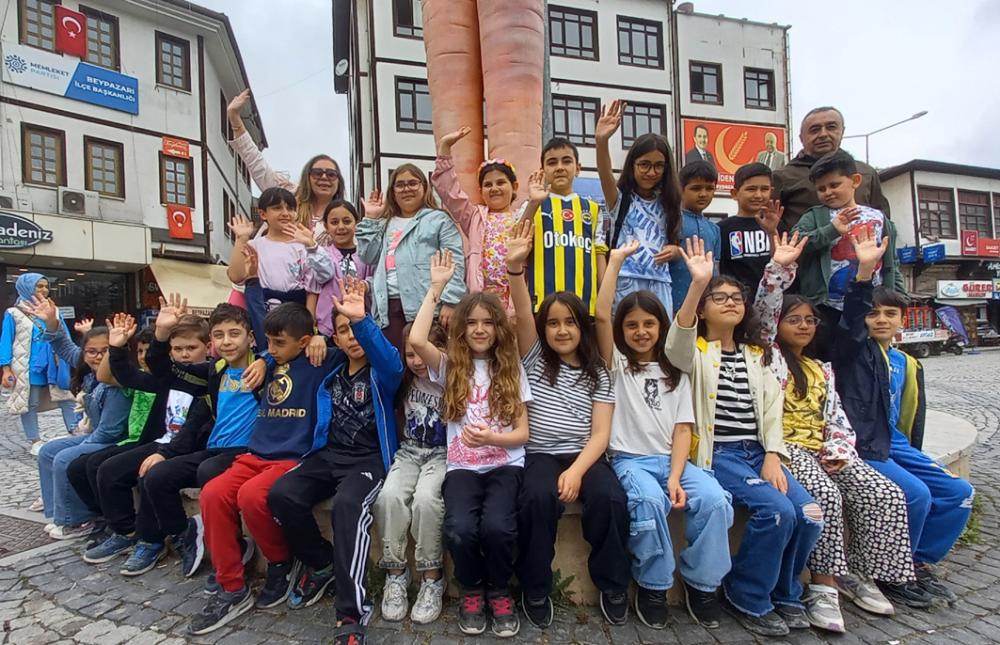 Çubuk ilçesi Şehit Emre Tunca İlkokulu öğrencilerinden Beypazarı gezisi